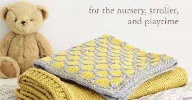 stroller and playtime For the nursery 35 Knitted Baby Blankets