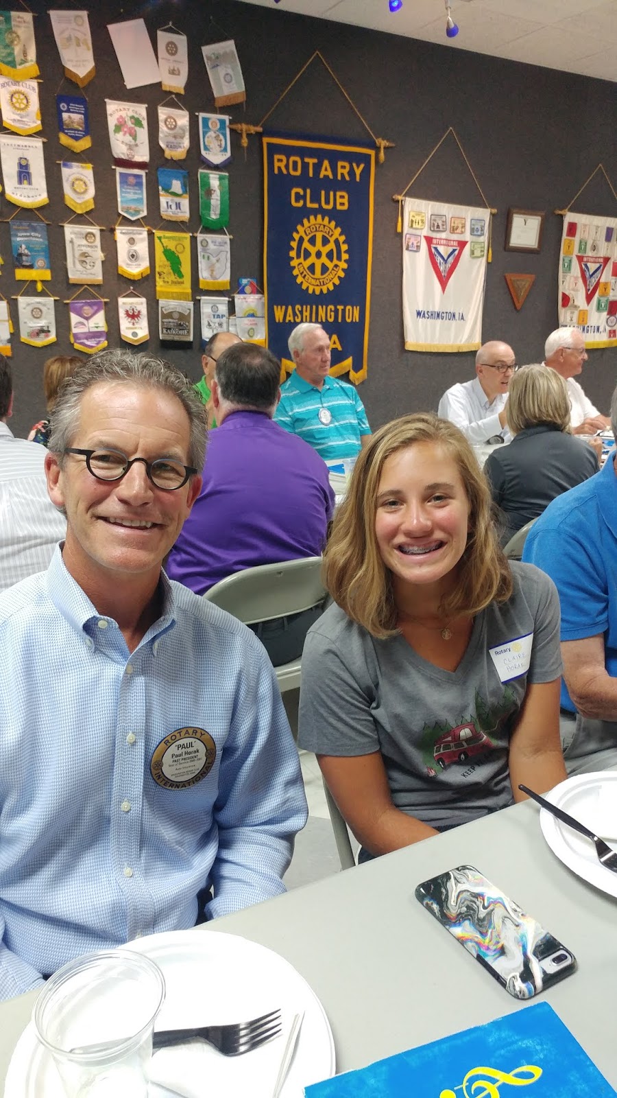 Rotary Club of Washington, Iowa: July 2018