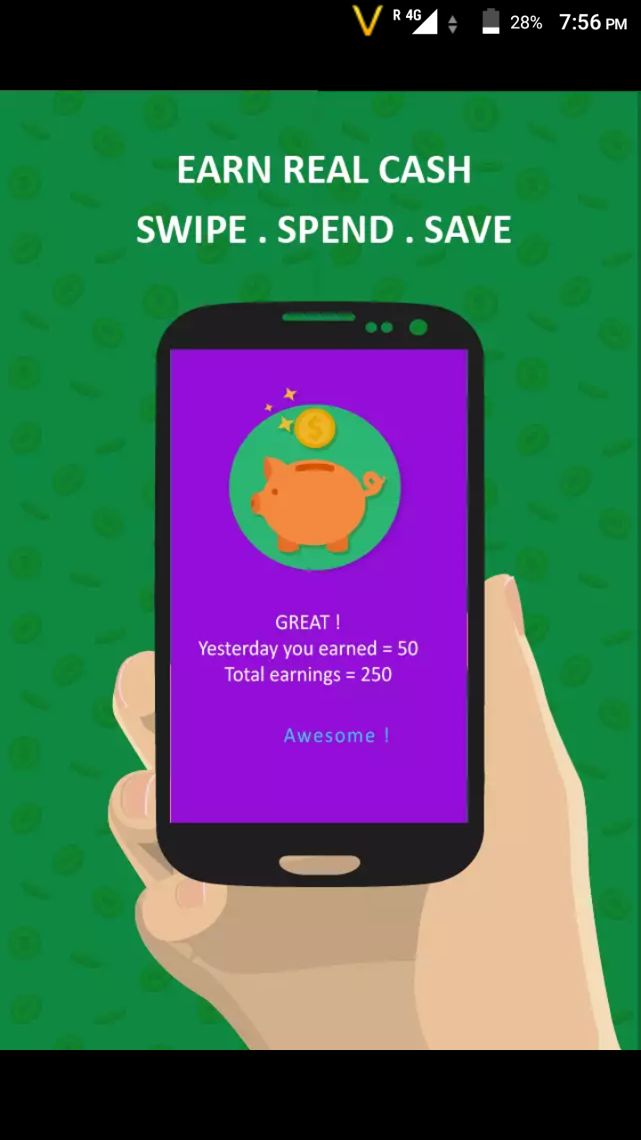 Phone How To Earn Money With Android Phone android mobile me screen unlock kare or paise kamaye how to earn piggybank pays you for having ads on your lockscreen free money add the coin into phone wa