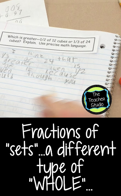 Teaching fractions can be overwhelming but I hope this post helps you see how students can work to develop deep fraction understanding, explain their math thinking and practice critiquing reasoning, look for fraction misconceptions, and have some fraction fun along the way! Using hands on fractions activities and math reasoning about fractions is critical.  fraction printables, fraction unit, fraction lessons, fraction worksheets, fraction activities