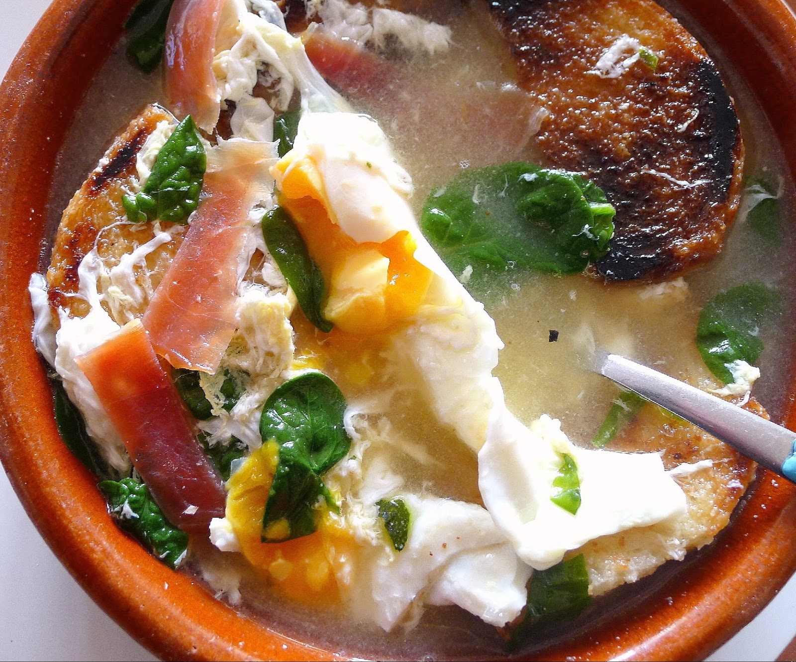 MY KITCHEN IN SPAIN GARLIC SOUP IS COMFORT FOOD