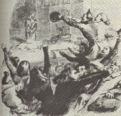 Calssiques et romantiques s'affrontent dans La bataille de Hernani (Victor Hugo 1830)