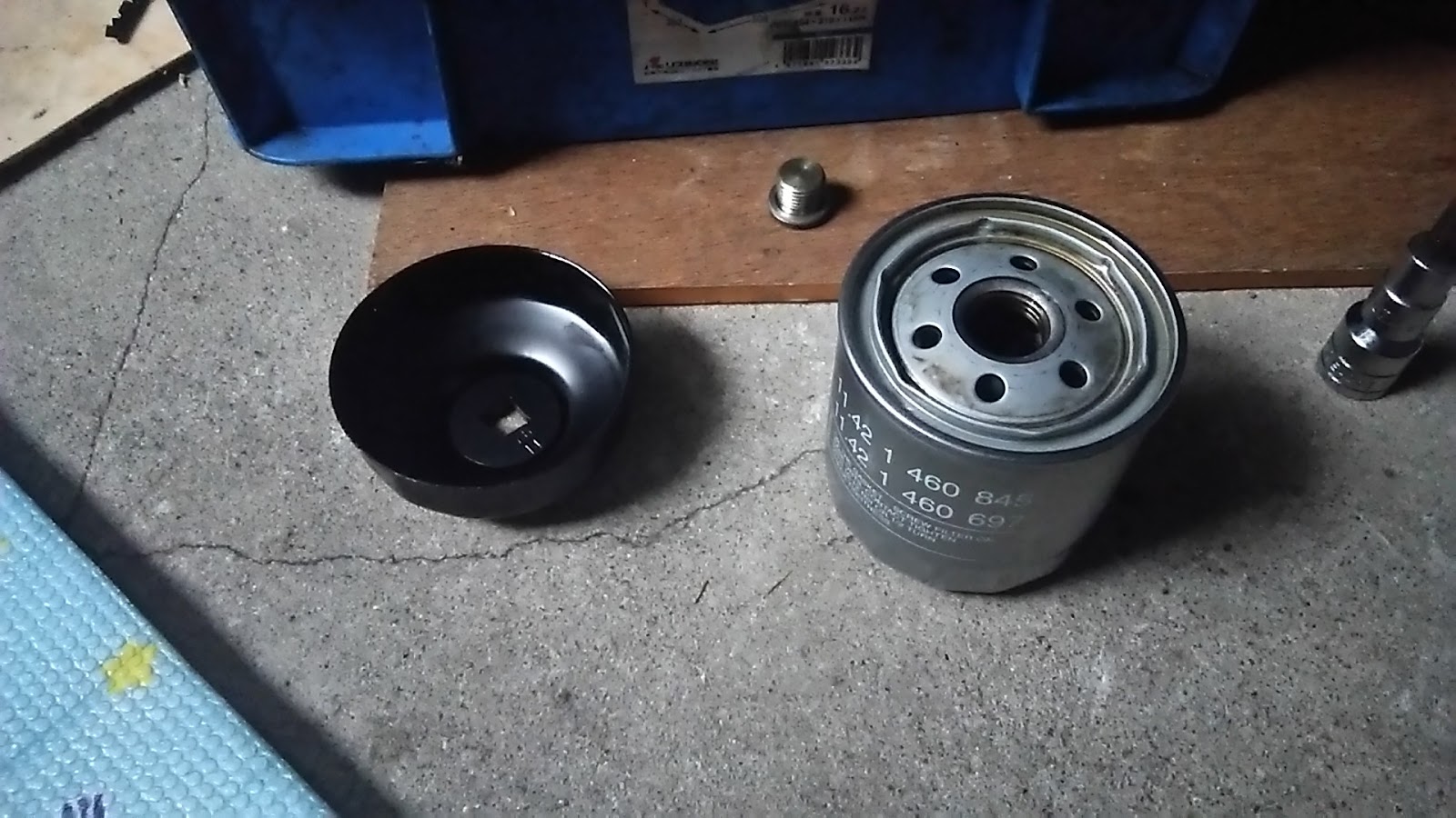 My diary BMW R1100RT oil change