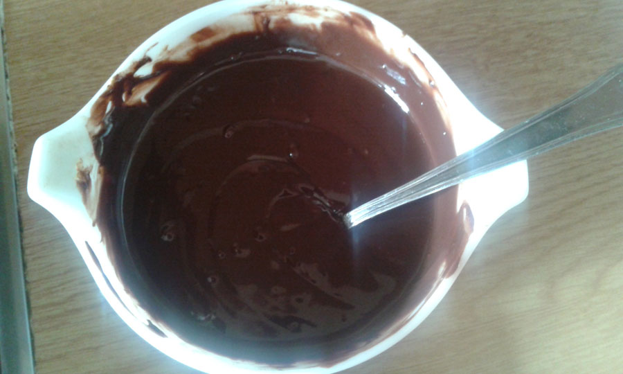 turrón de chocolate