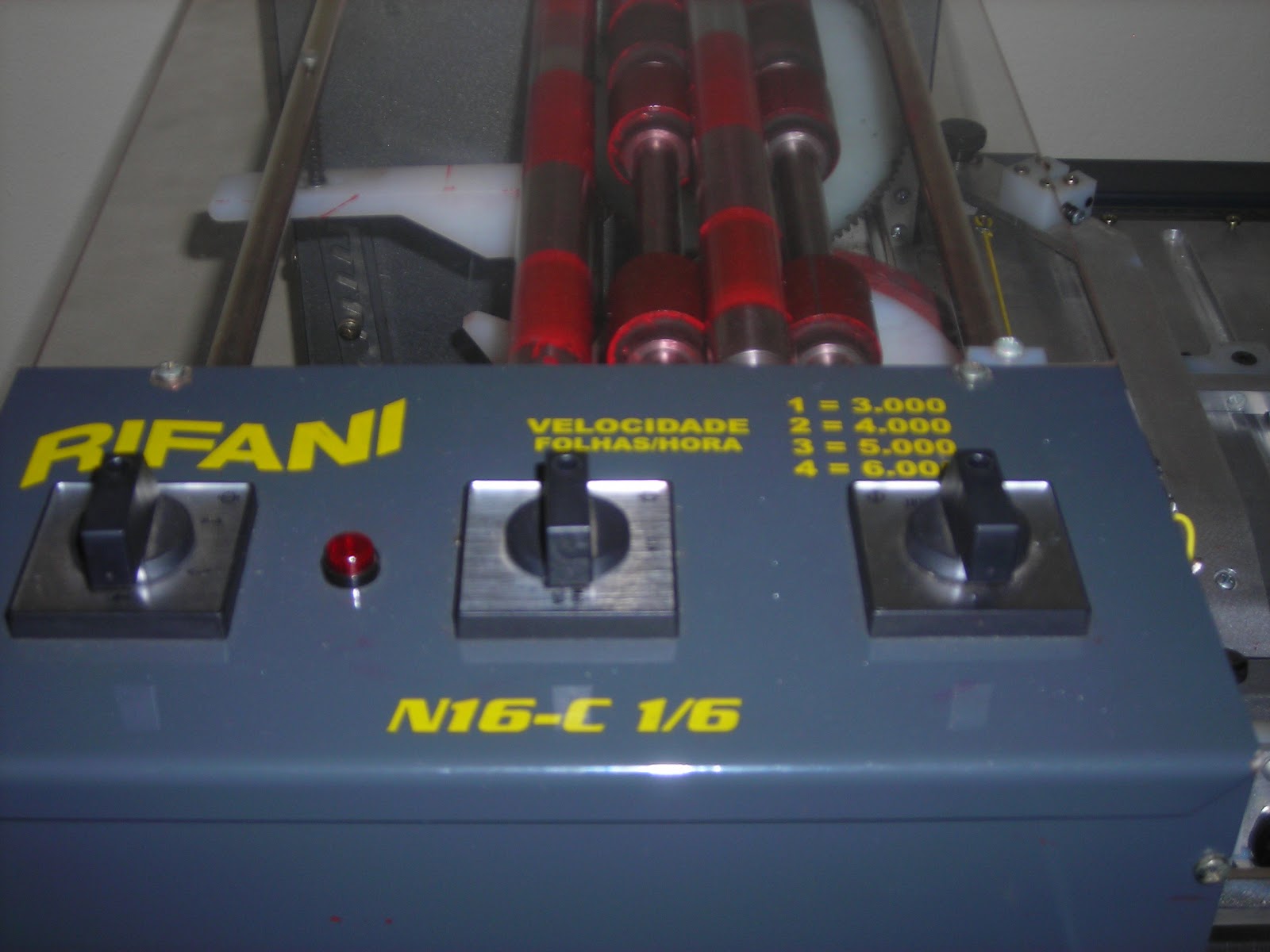 Ayres Produtos e Máquinas Gráficas: Numeradora Rifani N-16C Automática ...