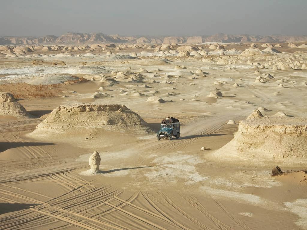 Sahara el Beyda The White Desert of Egypt Kuriositas