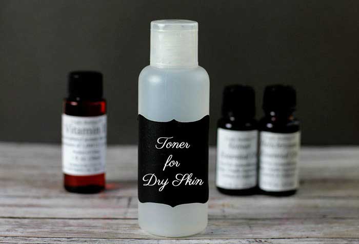 homemade toner for dry skin in summer