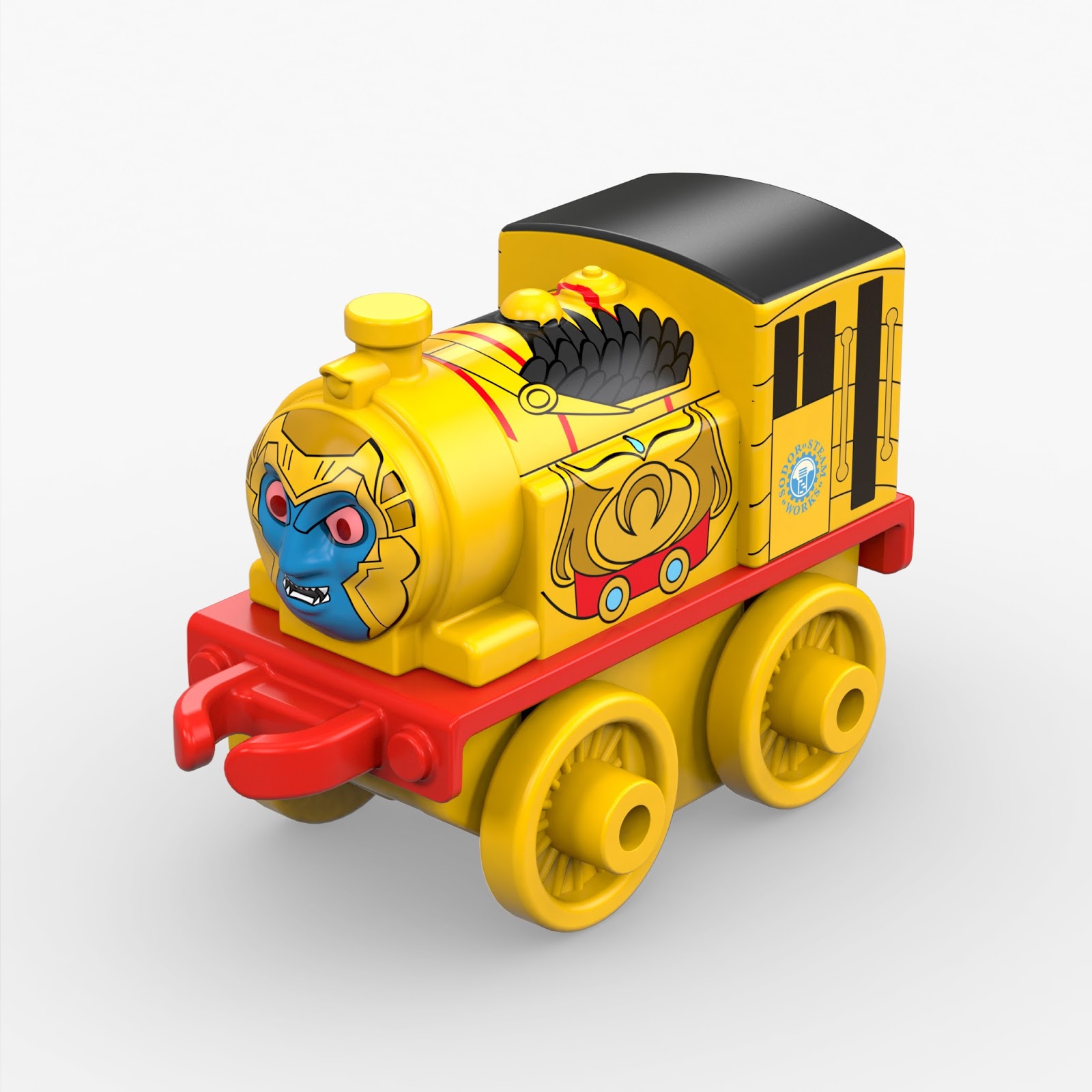 power rangers thomas and friends minis