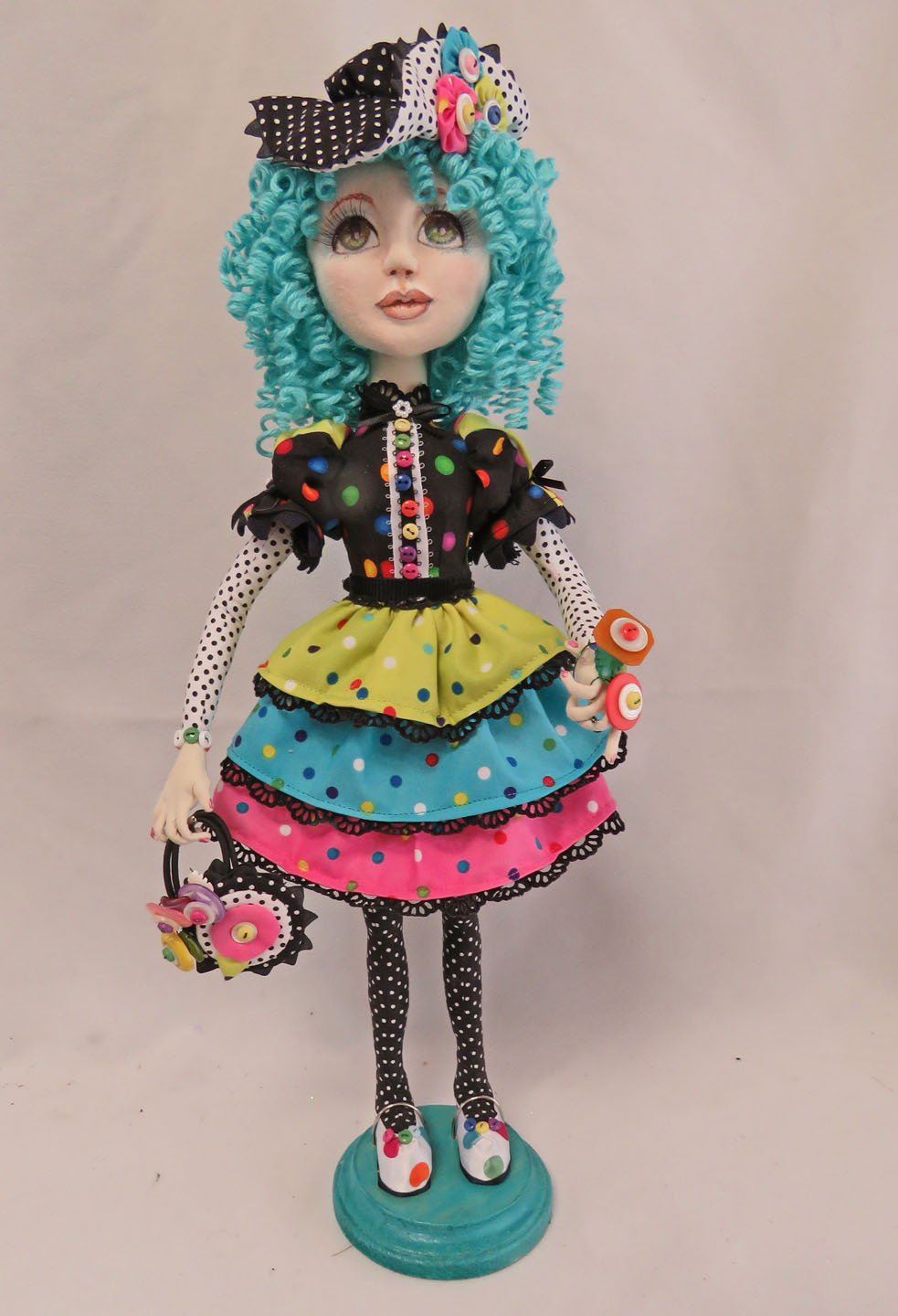 Novasblossoms Fiber Arts A few More Recycle Dolls