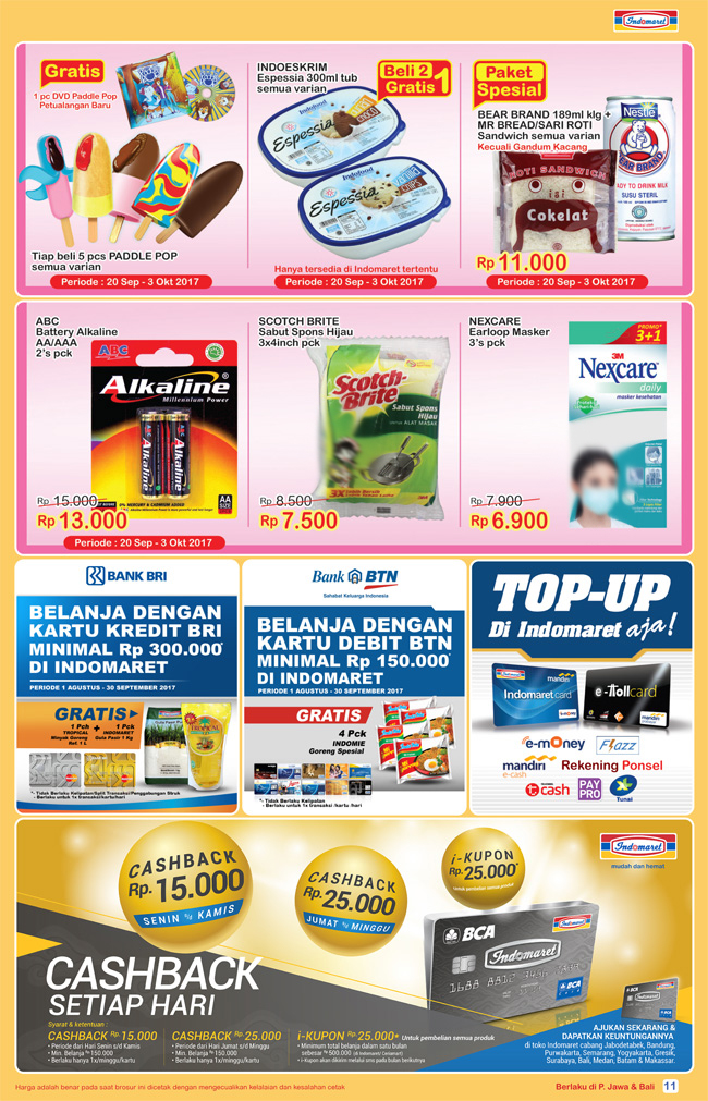 Katalog Promo Indomaret Terbaru 20 - 26 September 2017 - Promo Hari Ini | giant | carrefour