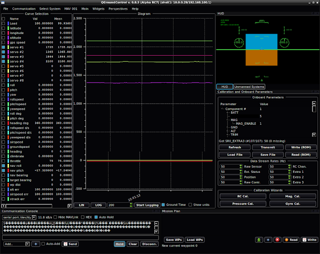 /dev/random: ArduPilotMega and qGroundControl for testing