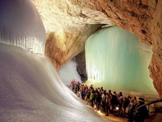 Cueva de hielo de Eisriesenwelt Austria