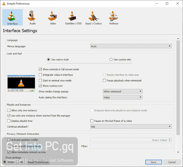 VLC Media Player full setup