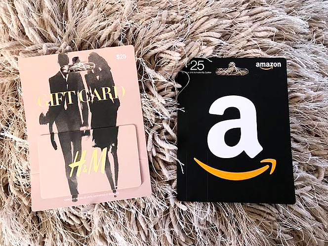 H&M and Amazon gift card giveaway | Giveaway Route