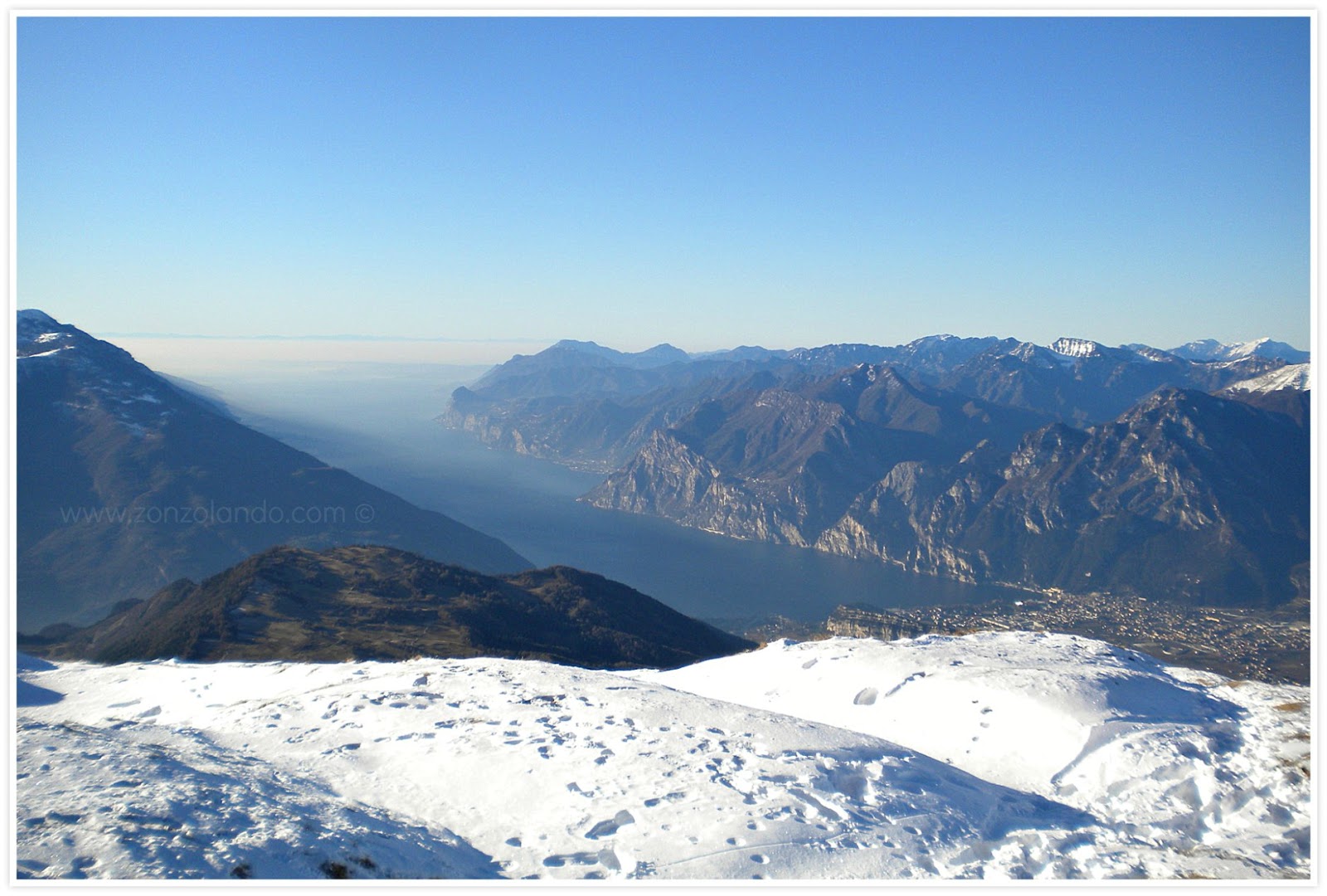 Monte Stivo Lago di Garda come arrivare panorama mozzafiato 