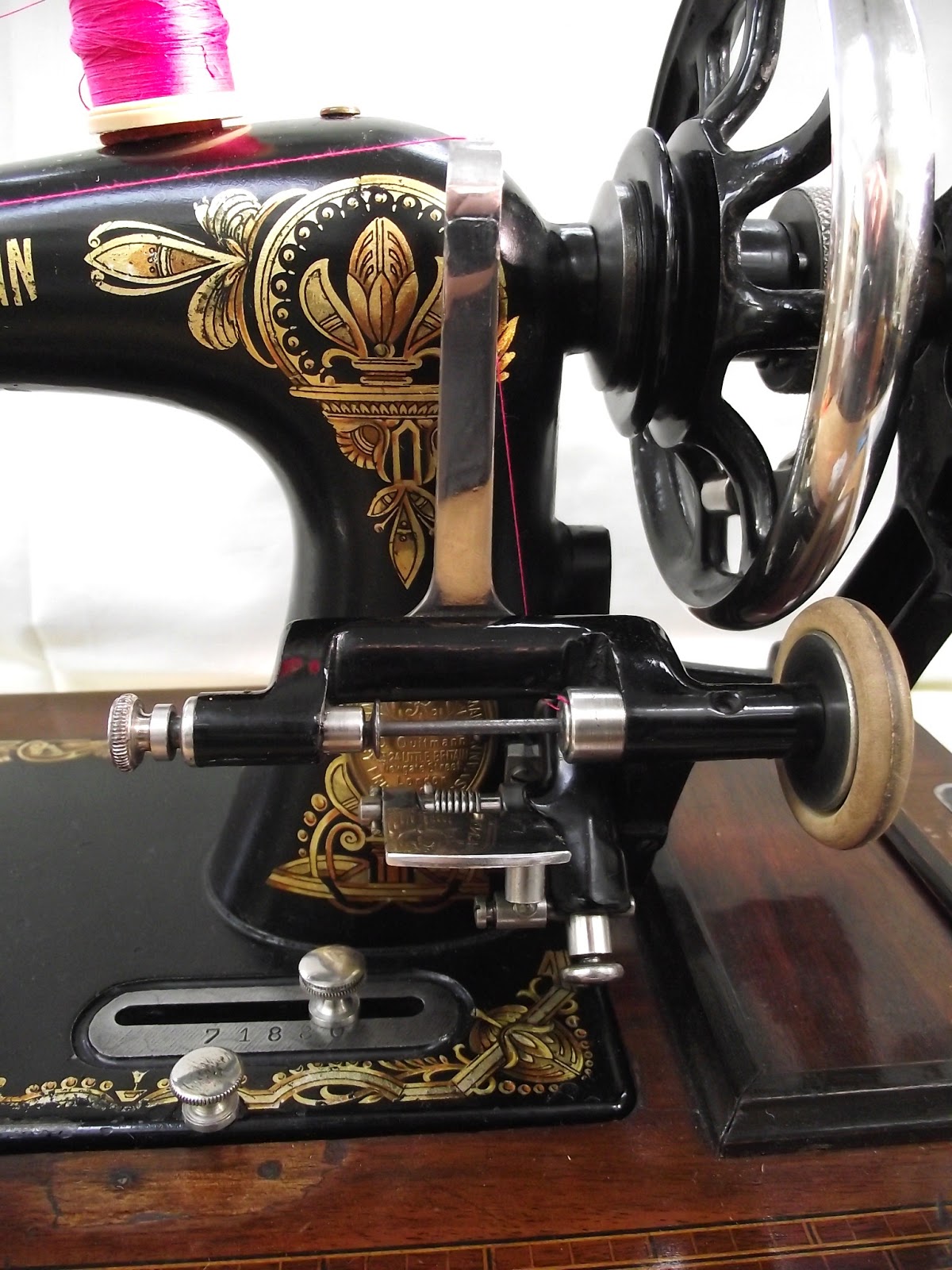 Lizzie Lenard Vintage Sewing: German Bobbin Winders - No. 2