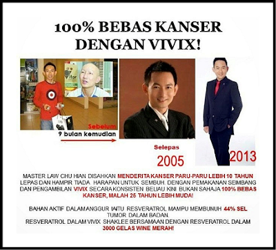 Image result for testimoni vivix shaklee kanser