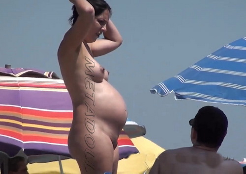 beach euro naked voyeur