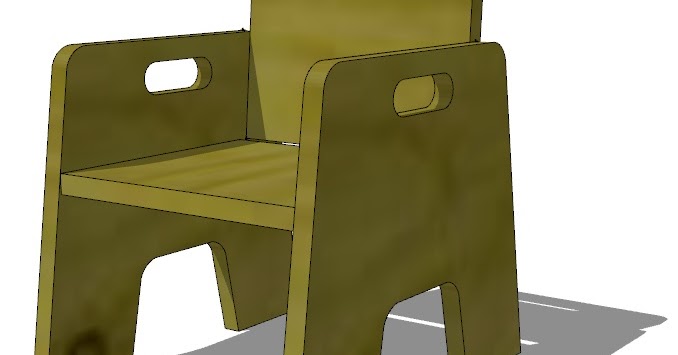 Gonzalo Ré: SILLA PARA NIÑOS DE MADERA / CHILDREN'S CHAIR PLANS FREE