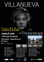 Concierto deVillanueva y The Handicaps en Sala el Sol Concierto deVillanueva y The Handicaps en Sala el Sol