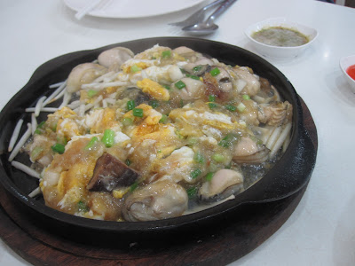 Bangkok, Phaiboon Seafood, oyster omelette