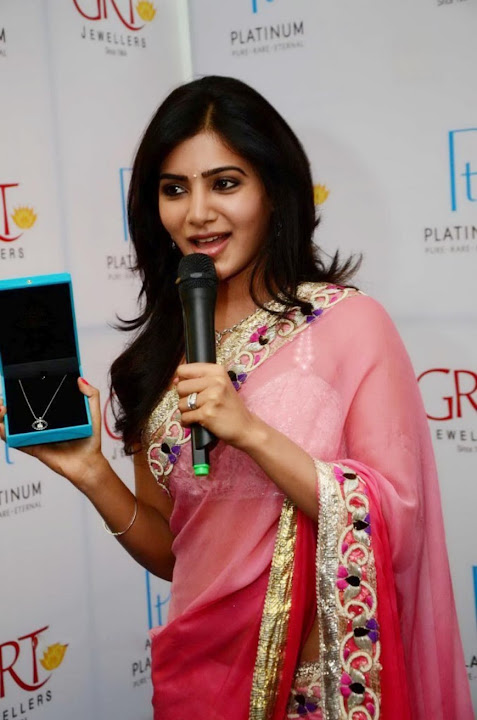 Samantha at GRT Jewellery opening Stills