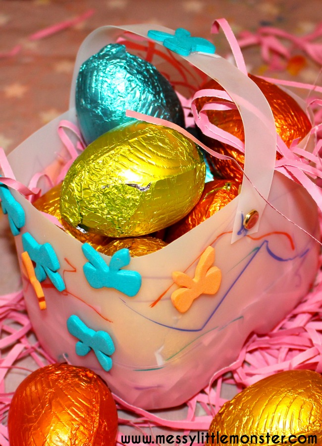 DIY Easter Basket Ideas Made with Recycled Materials