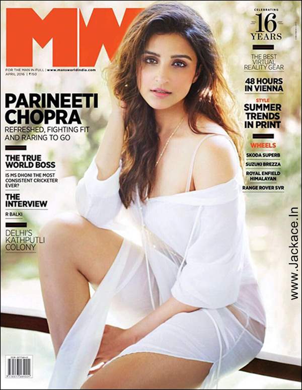 Parineeti Chopra’s Sparkling Look On The Man's World Magazine Cover