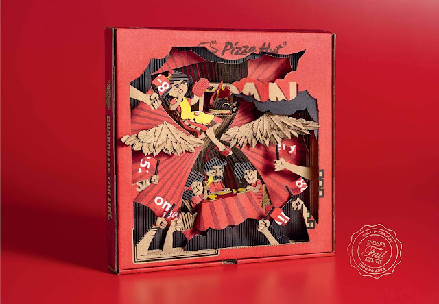 Pizza Hut Delivery Packaging de Pizza Hut