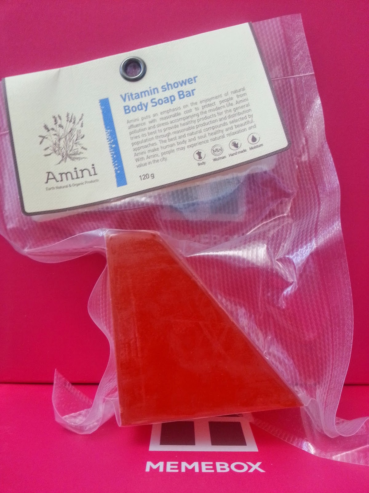 Amini Vitamin Shower Body Soap Bar