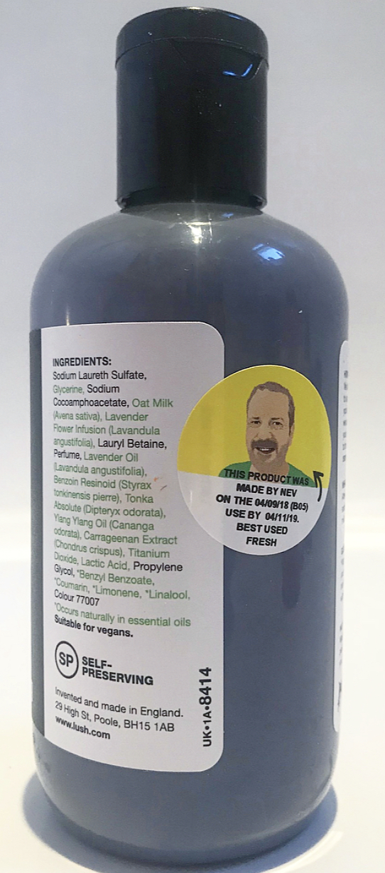 All Things Lush UK Sleepy Shower Gel