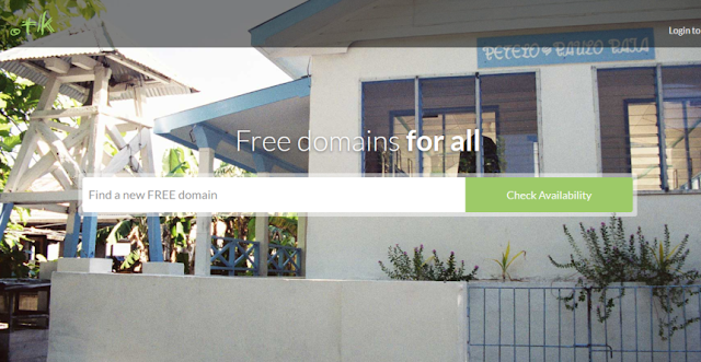 Daftar Situs Penyedia Domain GRATIS Selamanya Dot TK- Free domain