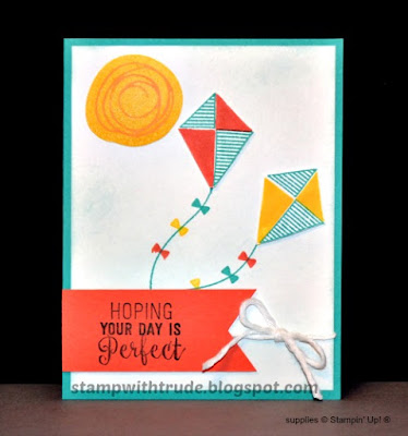 Tuesday Tutorial 82, Stampin' Up!, Swirly Bird, Stamp with Trude, greeting card, birthday