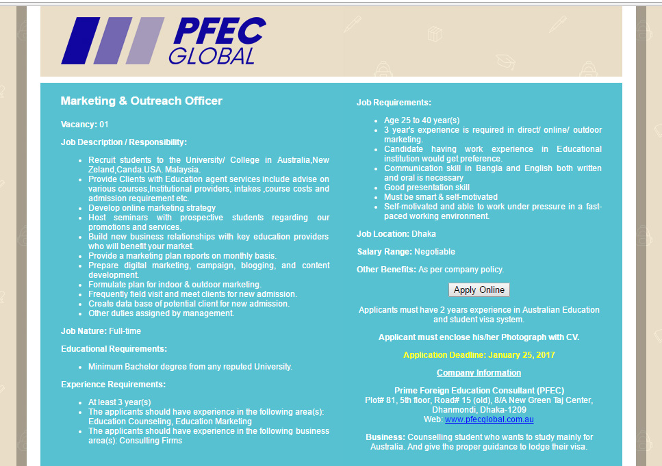 education consultant job description
