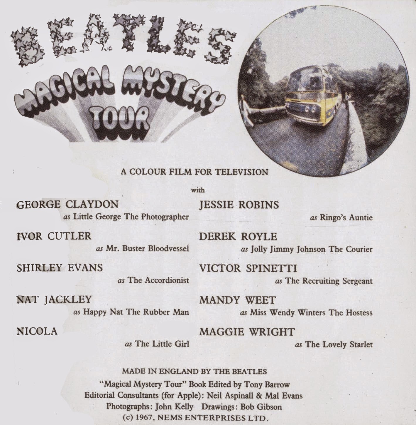 the beatles magical mystery tour booklet