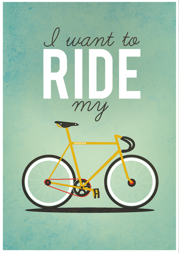 I Want To Ride My Bicycle By Milli Jane On Dribbble