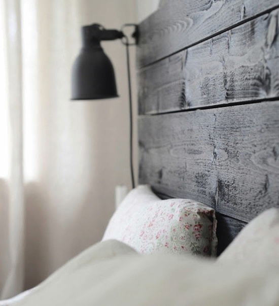 Wooden headboard by Living by Miriam #handmade #headboard #bedroom