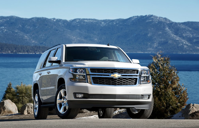 Tahoe 2015 Chevrolet Tahoe white