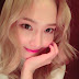 Good night from the lovely Jessica Jung!