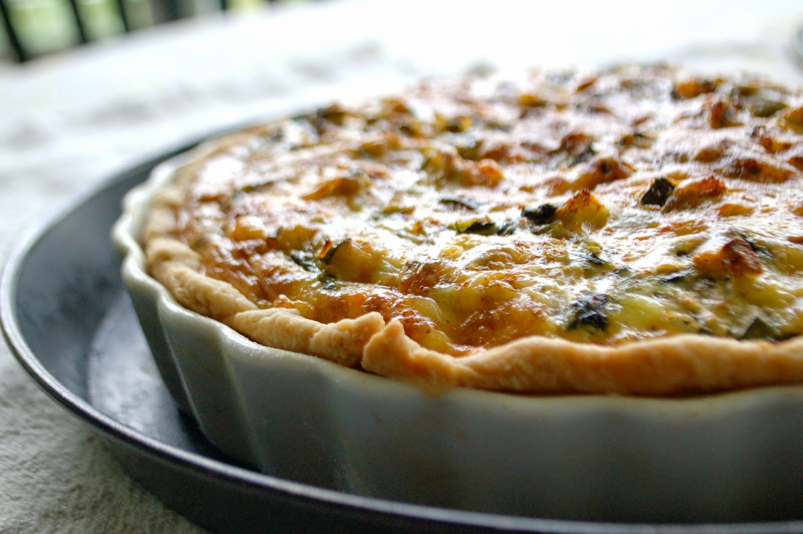 The Spice Garden Provençal Swiss Chard and Zucchini Tart