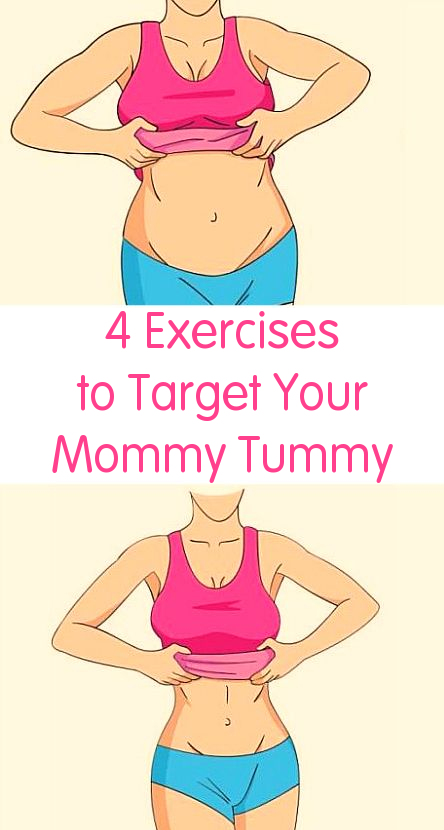 4 Exercises to Target Your Mommy Tummy