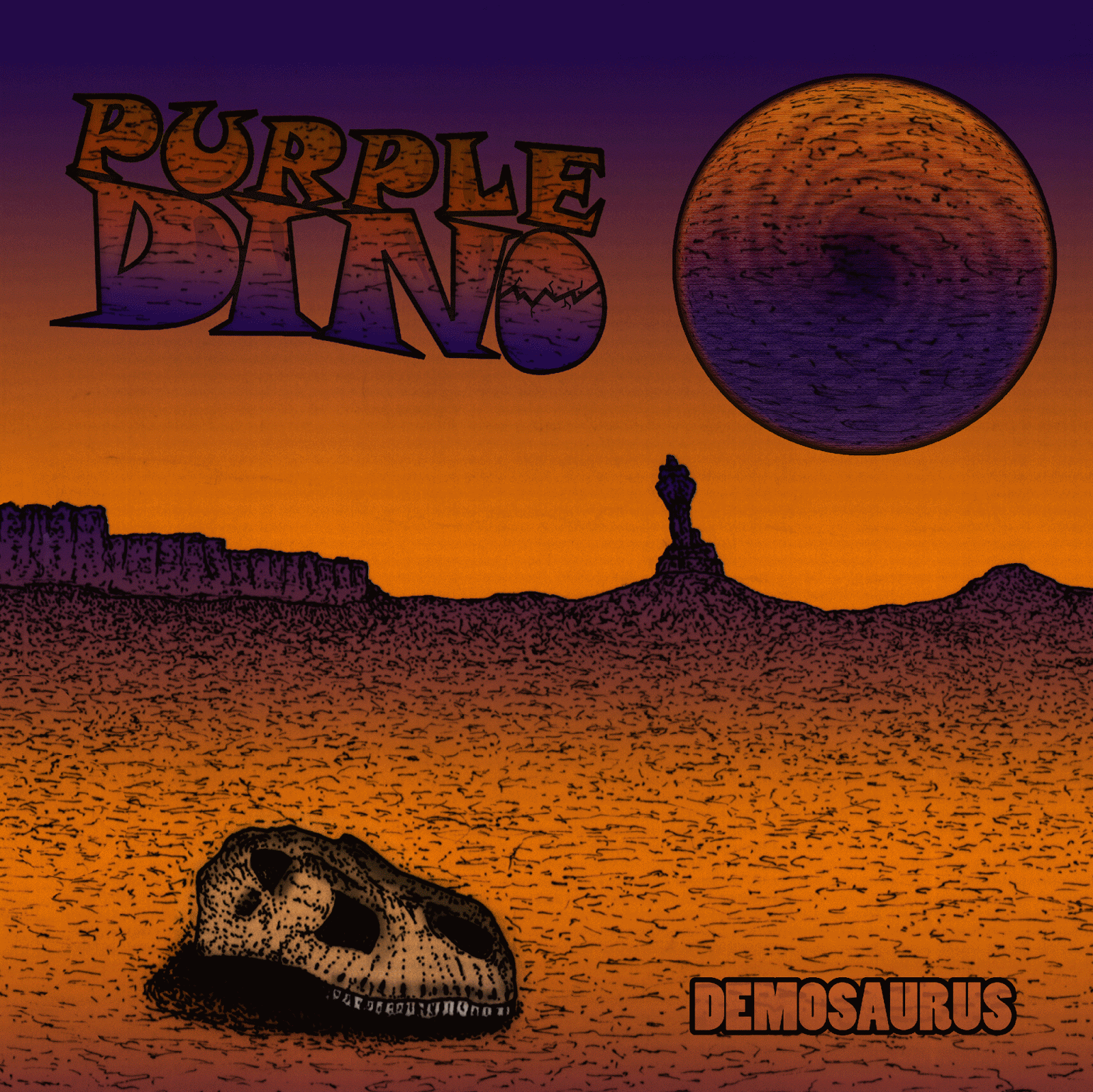 PURPLE DINO - Demosaurus (2013) PURPLE DINO - Demosaurus (2013)