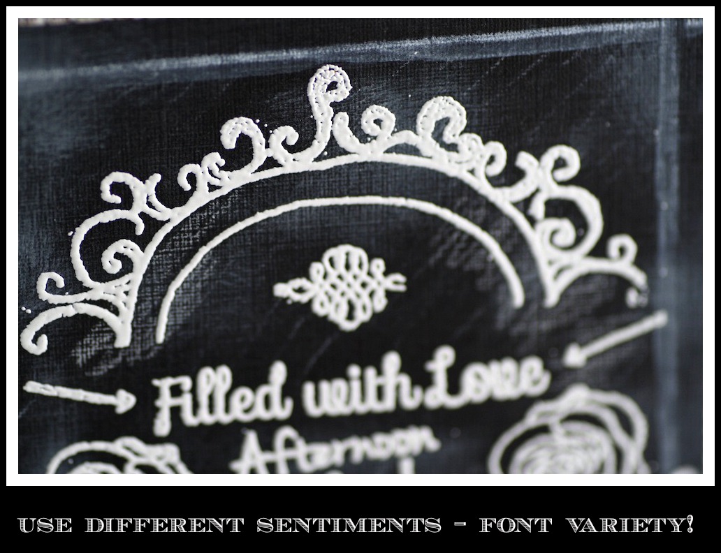 Sweet Stamp Shop White Embossing Powder Part 2