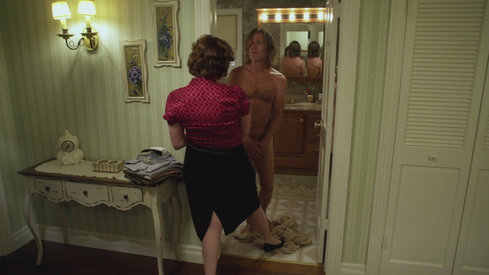 William H. Macy nude in Shameless 1-02 "Frank The Plank" .