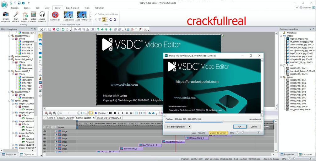 vsdc free video editor 5.8.2.796 crack