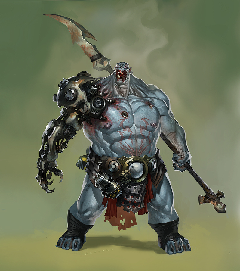RLyonsArt: 2011 | Character design, Character, Ogre