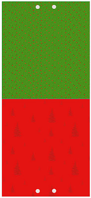 Green and Red Christmas Candy Bar Labels. For Lollipops. Will look this way: