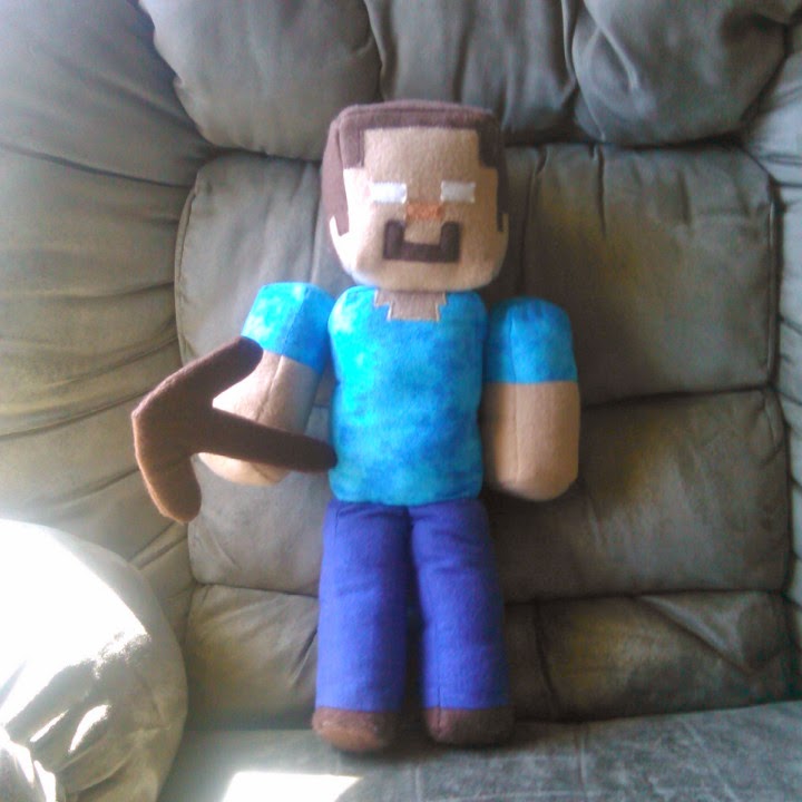 herobrine plush toy