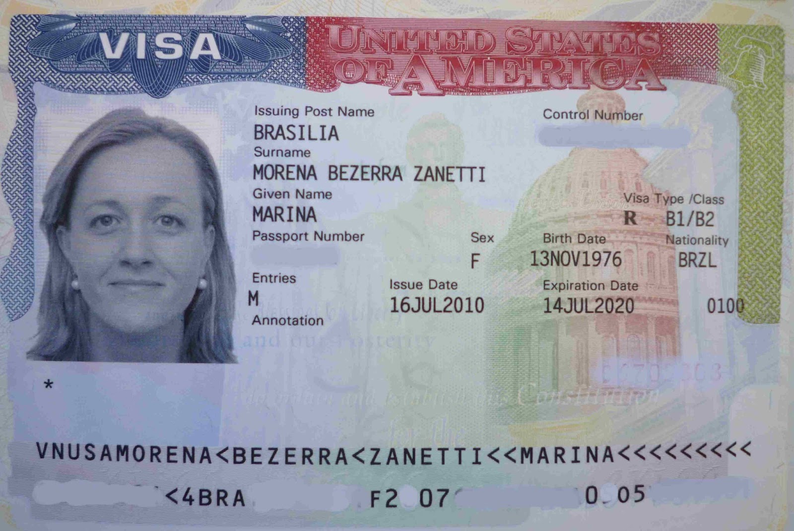 tourist visa type for us