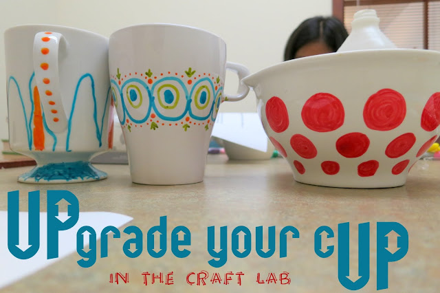 http://librarymakers.blogspot.com/2013/08/craft-lab-upgrade-your-cup.html